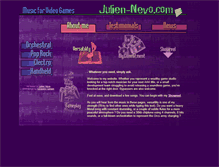 Tablet Screenshot of julien-nevo.com